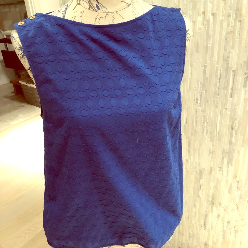 French Trotters Sleeveless Top **ooh la la**